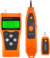 Тестер кабельный Lanmaster LAN-PRO-L/TPK-N (упак:1шт) синий