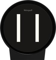 Вытяжка каминная Weissgauff Pipe 900 BL черный управление: кнопочное (1 мотор)