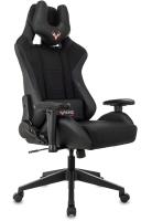 Кресло игровое Zombie VIKING 4 AERO Edition черный текстиль/эко.кожа с подголов. крестов. пластик