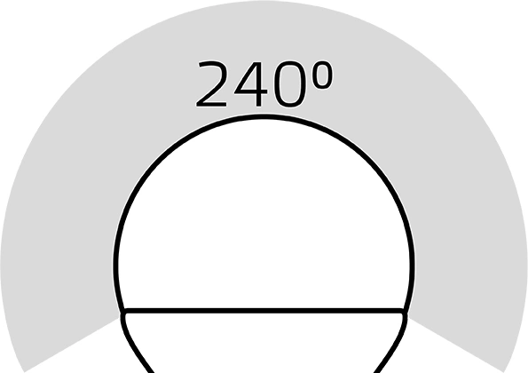 Лампа светодиодная Gauss Elementary 12Вт цок.:E27 шар 220B 3000K св.свеч.бел.теп. (упак.:1шт) (53212)