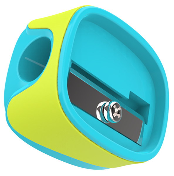 Точилка для карандашей ручная Deli ER00903 U-touch 1 отверстие пластик/резина ассорти туба