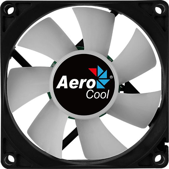 Вентилятор Aerocool Frost 8 80x80mm 3-pin 4-pin(Molex)28dB 90gr LED Ret