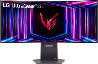 Монитор LG 34" UltraWide 34GS95QE-B черный OLED LED 21:9 HDMI M/M матовая HAS Piv 275cd 178гр/178гр 3440x1440 240Hz G-Sync FreeSync Premium Pro DP WQ USB 9.3кг