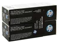 Картридж лазерный HP 78A CE278AF черный x2упак. (4200стр.) для HP LJ P1566/P1606w