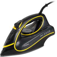 Утюг Hyundai H-SI01560 3000Вт черный/желтый