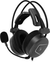 Наушники с микрофоном A4Tech Bloody MC750 серый 2.3м мониторные USB оголовье (MC750 GREY)