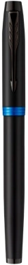 Ручка перьев. Parker IM Vibrant Rings F315 (2172858) Marine Blue PVD F сталь нержавеющая подар.кор.