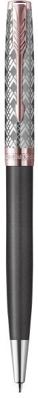 Ручка шариков. Parker Sonnet Premium K537 (CW2119791) Metal Grey PGT M черн. черн. подар.кор.