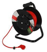 Удлинитель силовой Starwind ST-PSR4.20/G-16 3x1.0кв.мм 4розет. 20м ПВС 16A катушка оранжевый