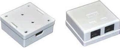 Розетка ITK Generica CS2-1C5EU-22-G настенная 62x59.6x26.5мм RJ45 пластик белый