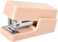 Степлер мини Deli ENS083PINK ENS083 Linfini N10 24/6 (15листов) розовый 15скоб металл/пластик блисте