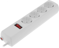 Сетевой фильтр Юнивольт 00-00000387 3м (4 розетки) белый (коробка)