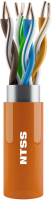 Кабель информ. NTSS (NTSS-IN-FTP4-5E-LSZH-OR) кат.5E F/UTP 4X2X24AWG LSZH внутр. 305м оранж.