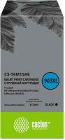 Картридж струйный Cactus CS-T6M15AE №903XL(есть ограничения по прошивке) черный (37мл) для HP OJP 6950/6960/6970