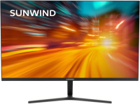 Монитор SunWind 23.8" SM-24FI401 черный IPS LED 1ms 16:9 HDMI матовая 250cd 178гр/178гр 1920x1080 180Hz G-Sync FreeSync DP FHD 2.79кг