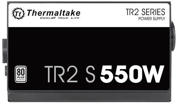 Блок питания Thermaltake ATX 550W TR2 S V2 80 PLUS WHITE (20+4pin) APFC 120mm fan 5xSATA RTL