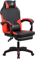 Кресло игровое Оклик Cooldown черный/красный сиденье черный/красный искусст.кожа/сетка с подголов. к