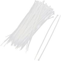 Стяж.пласт. WRline (WR-SHN-25-100W) 100x2.5мм (упак:100шт) нейлон белый