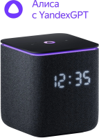 Умная колонка Yandex Станция Миди YNDX-00054BLK голос.п.:Алиса черный 24W 1.0 BT/Wi-Fi 10м