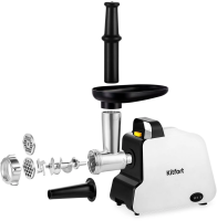 Мясорубка Kitfort КТ-2117 300Вт белый/черный