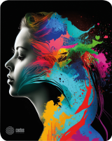 Коврик для мыши Cactus Color paint 300x250x3мм (CS-MPC-D08M)