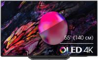 Телевизор OLED Hisense 55" 55A85K Smart черный/4K Ultra HD/DVB-T/120Hz/DVB-T2/DVB-C/DVB-S/DVB-S2/USB