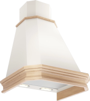 Вытяжка каминная Elikor Пергола 90П-650-П3Л бежевый управление: ползунковое (1 мотор)