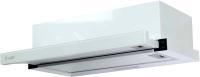 Вытяжка встраиваемая Lex Hubble G 500 WH белый/стекло белое управление: кнопочное (1 мотор)