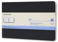 Блокнот для рисования Moleskine ART CAHIER SKETCH ALBUM ARTSKA3 Large 130х210мм обложка картон 88стр. черный