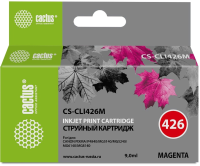 Картридж струйный Cactus CS-CLI426M CLI-426M пурпурный (8.4мл) для Canon Pixma MG5140/5240/6140/8140/MX884