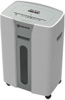 Шредер New United Etalon ET-15M серый с автоподачей (секр.P-5) перекрестный 15лист. 25.6лтр. скрепки скобы пл.карты CD