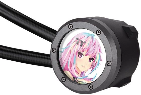 Система водяного охлаждения Thermaltake TH280 V2 Ultra EX ARGB Soc-AM5/AM4/1200/1700/1851 черный 4-pin 30.7dB Al+Cu LCD Ret (CL-W416-PL14SW-A)