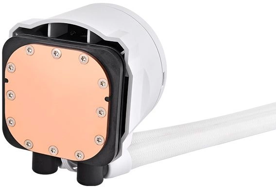 Система водяного охлаждения Thermaltake TH280 V2 Ultra Snow ARGB Soc-AM5/AM4/1200/1700/1851 белый 4-pin 34.7dB Al+Cu LCD Ret (CL-W406-PL14SW-A)