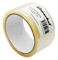 Клейкая лента упаковочная Silwerhof 970002-02 прозрачная шир.48мм дл.40м 38мкм полипропилен