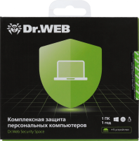 Программное Обеспечение DR.Web Security Space КЗ 1 ПК/1 год (BHW-B-12M-1-A3)
