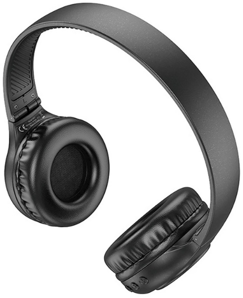 Гарнитура накладные Hoco Charm W41 1.2м черный беспроводные bluetooth