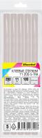 Cтержни клеев. для клеев.пист. Silwerhof 11-200-5-TRA дл.200мм D11мм прозрачный упак:5шт