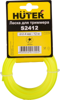 Леска для садовых триммеров Huter S2412 d=2.4мм L=12м для GGT-800S(T)/1000S(T)/1300S(T)/1500S(T) (71/2/12)