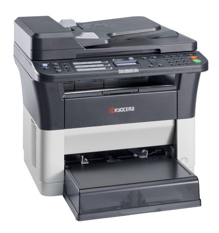 МФУ лазерный Kyocera FS-1125MFP (1102M73RU0/1102M73RUV) A4 Duplex белый/черный