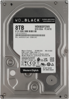 Жесткий диск WD SATA-III 8TB WD8002FZWX Desktop Black (7200rpm) 128Mb 3.5"