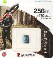 Флеш карта microSDXC 256Gb Class10 Kingston SDCG3/256GBSP Canvas Go! Plus w/o adapter