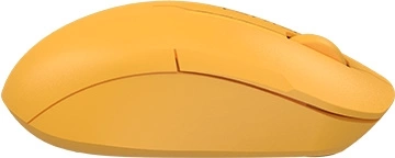 Мышь A4Tech Fstyler FG15CS Air2 желтый оптическая 1200dpi silent беспров. USB для ноутбука 3but