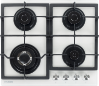 Газовая варочная поверхность Hyundai HHG 6436 WG белый