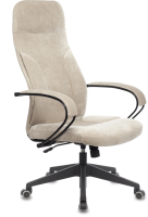 Кресло руководителя Бюрократ CH-608Fabric песочный Light-21 крестов. пластик
