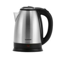 Чайник электрический Starwind SKS1051 1.8л. 1500Вт серебристый матовый/черный (корпус: нержавеющая сталь/пластик)