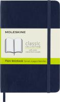 Блокнот Moleskine CLASSIC SOFT QP613B20 Pocket 90x140мм 192стр. нелинованный мягкая обложка синий сапфир