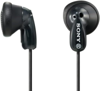 Наушники вкладыши Sony MDR-E9LP 1.2м черный проводные (MDR-EX9LP)