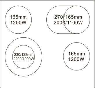 Варочная поверхность Weissgauff HV 642 BS черный
