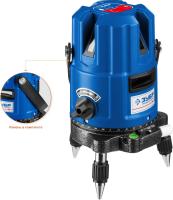 Нивелир лазерн. Зубр Крест-55 2кл.лаз. 660нм цв.луч. красный (34904)