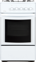 Плита Газовая Flama RG 24019 W белый реш.сталь